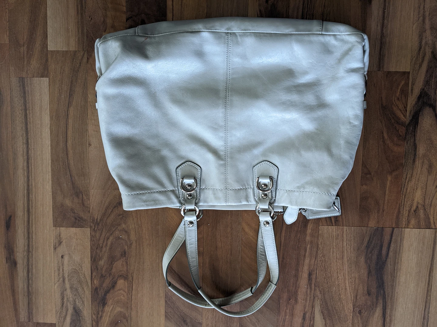Coach Ashley Leather Carryall Satchel Bag - photo 3