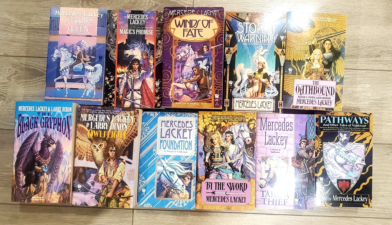 Mercedes Lackey -Almost Complete Set of Valdemar Novels thumbnail