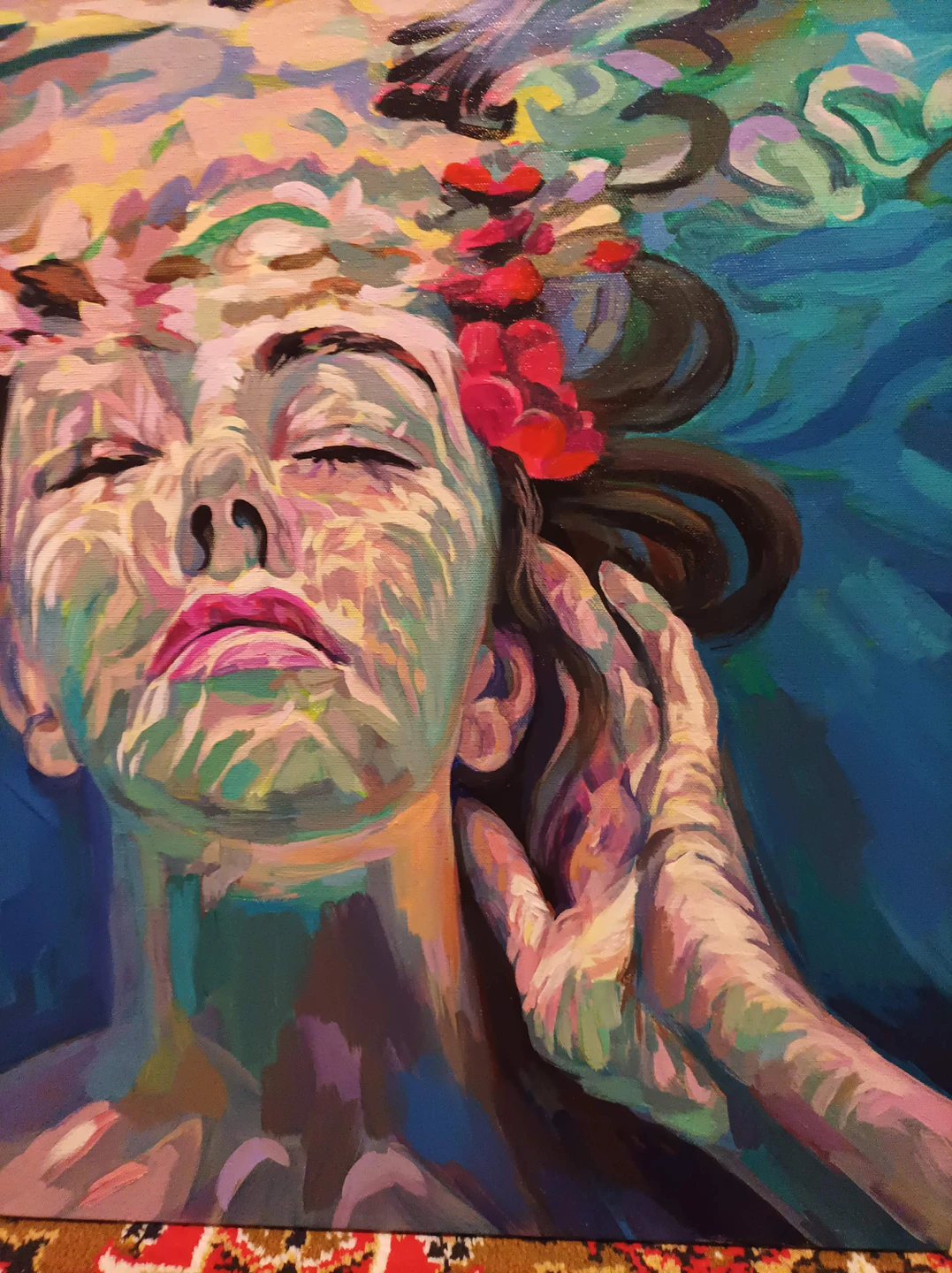 original oil painting 26" by 36" image indicator(6)