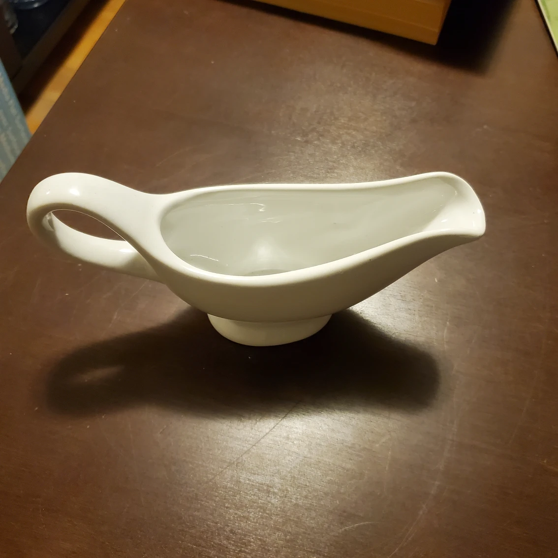 Ceramic gravy dish #freecycle