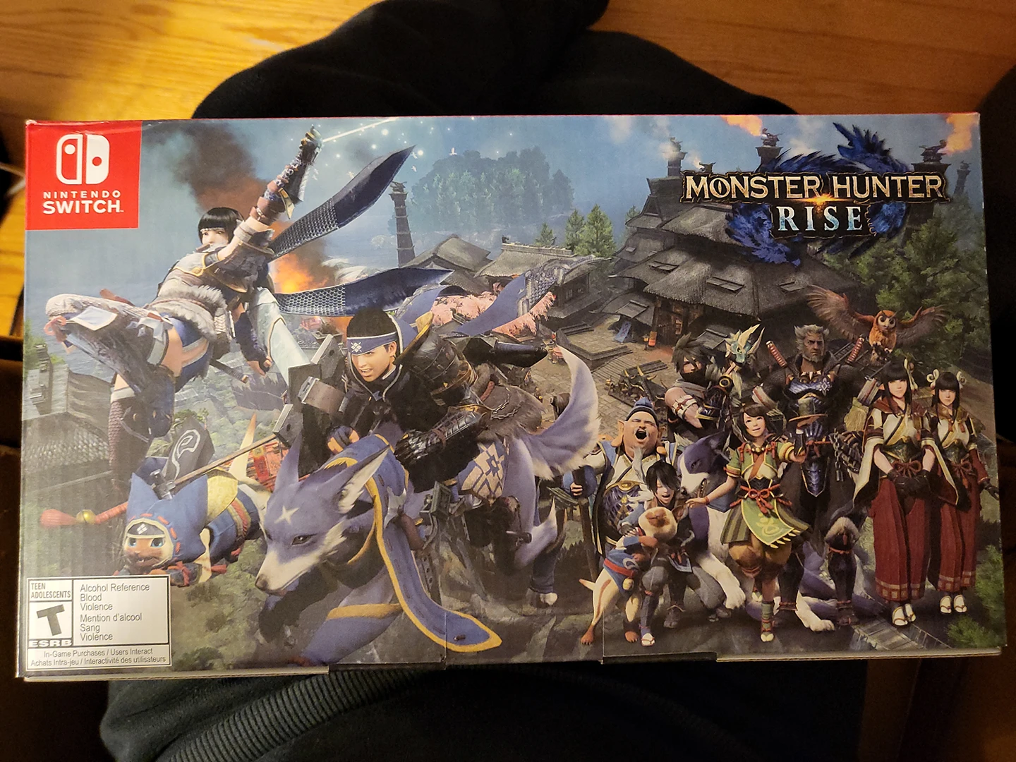 NEW Monster hunter rise Nintendo switch console system - photo 3