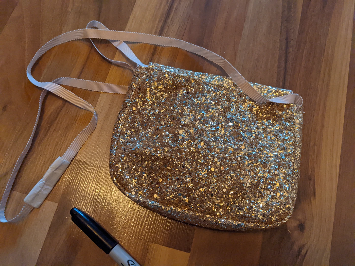 brand new unused Joe Fresh Kids glitter purse - photo 4