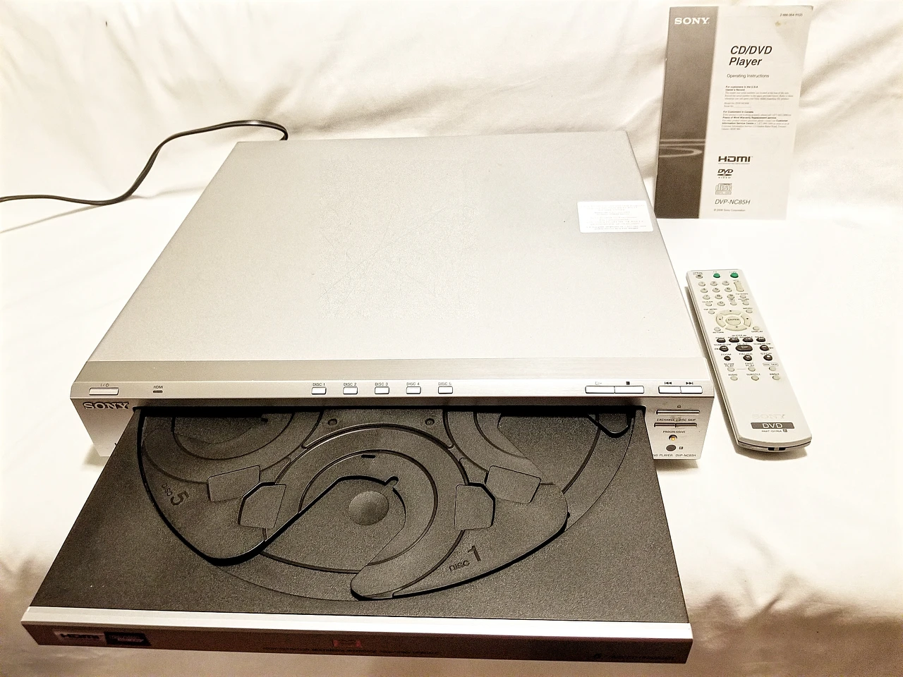 Sony 5-Multi Disk DVD Player - photo 3