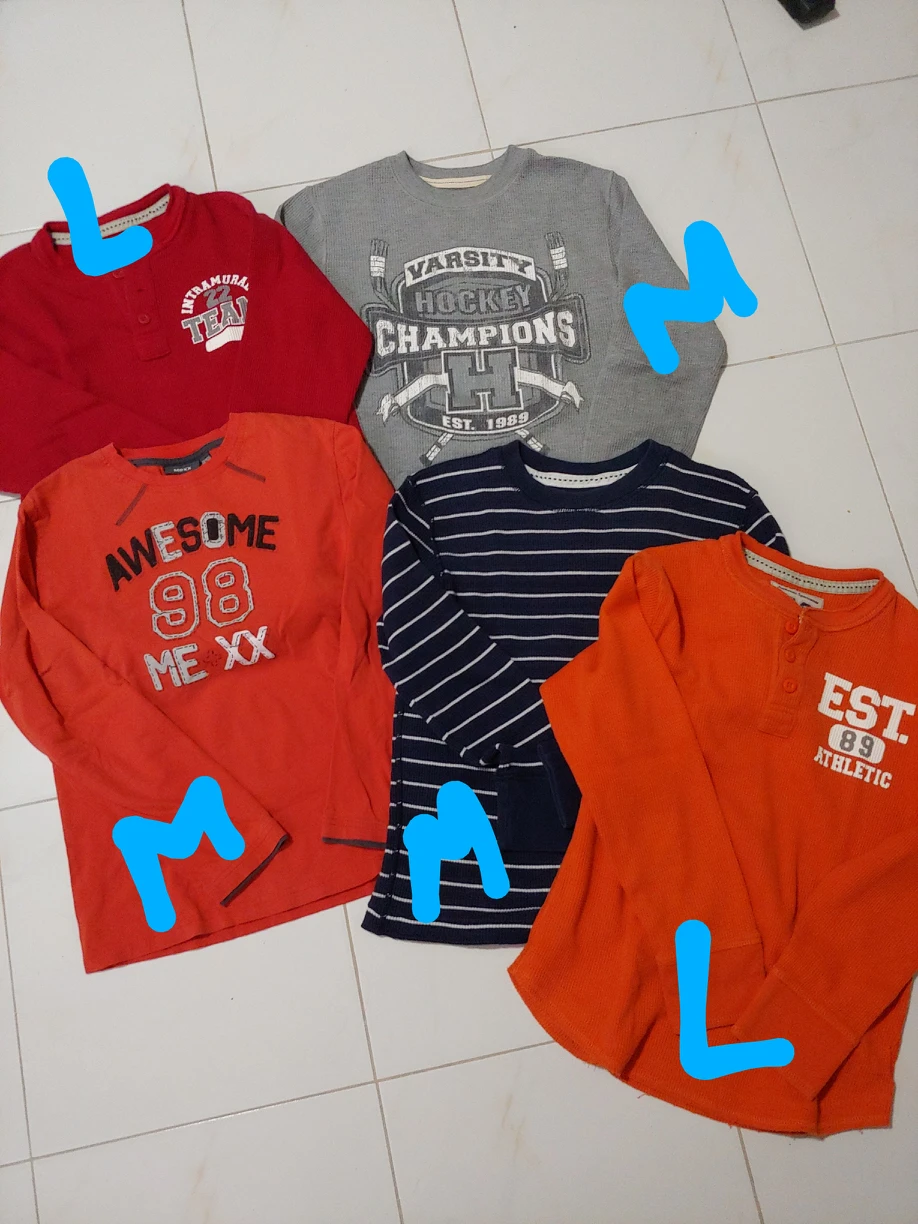 assorted boys tops thumbnail