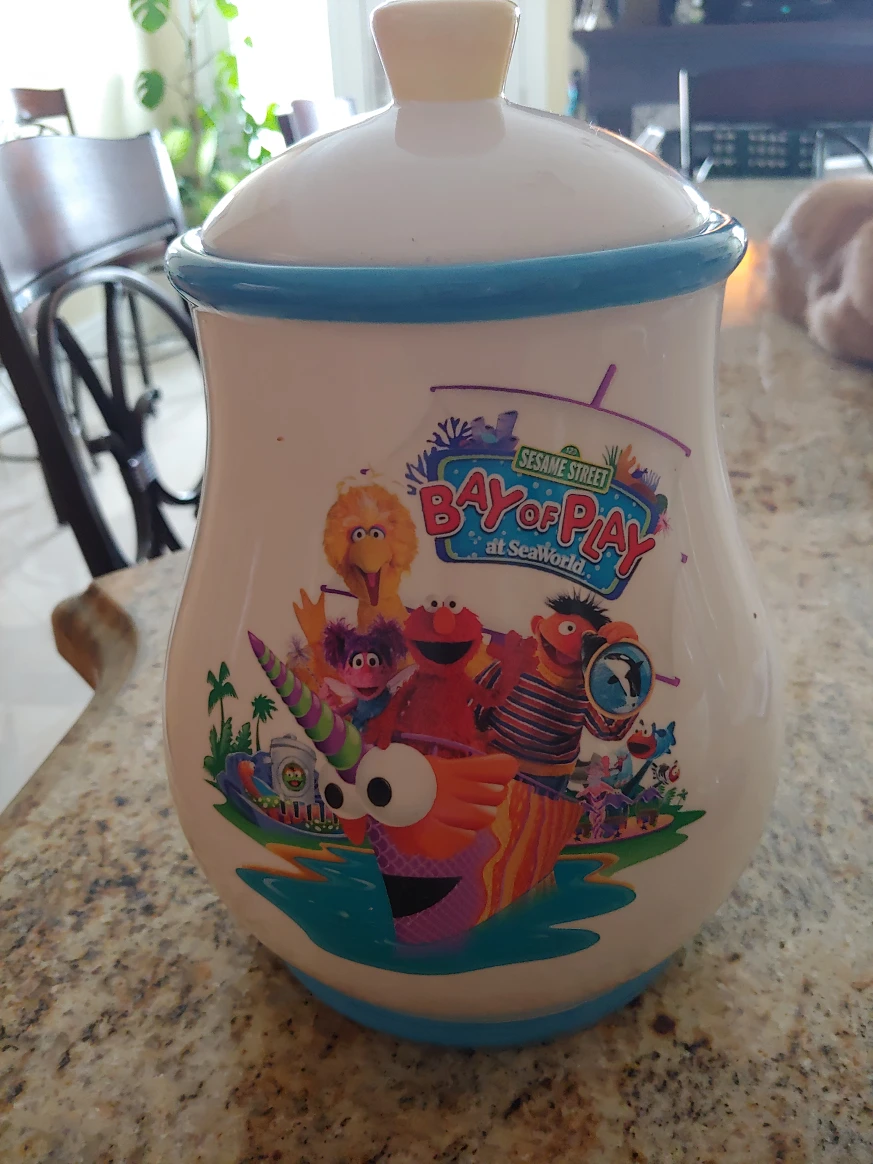 Sesame Street cookie jar