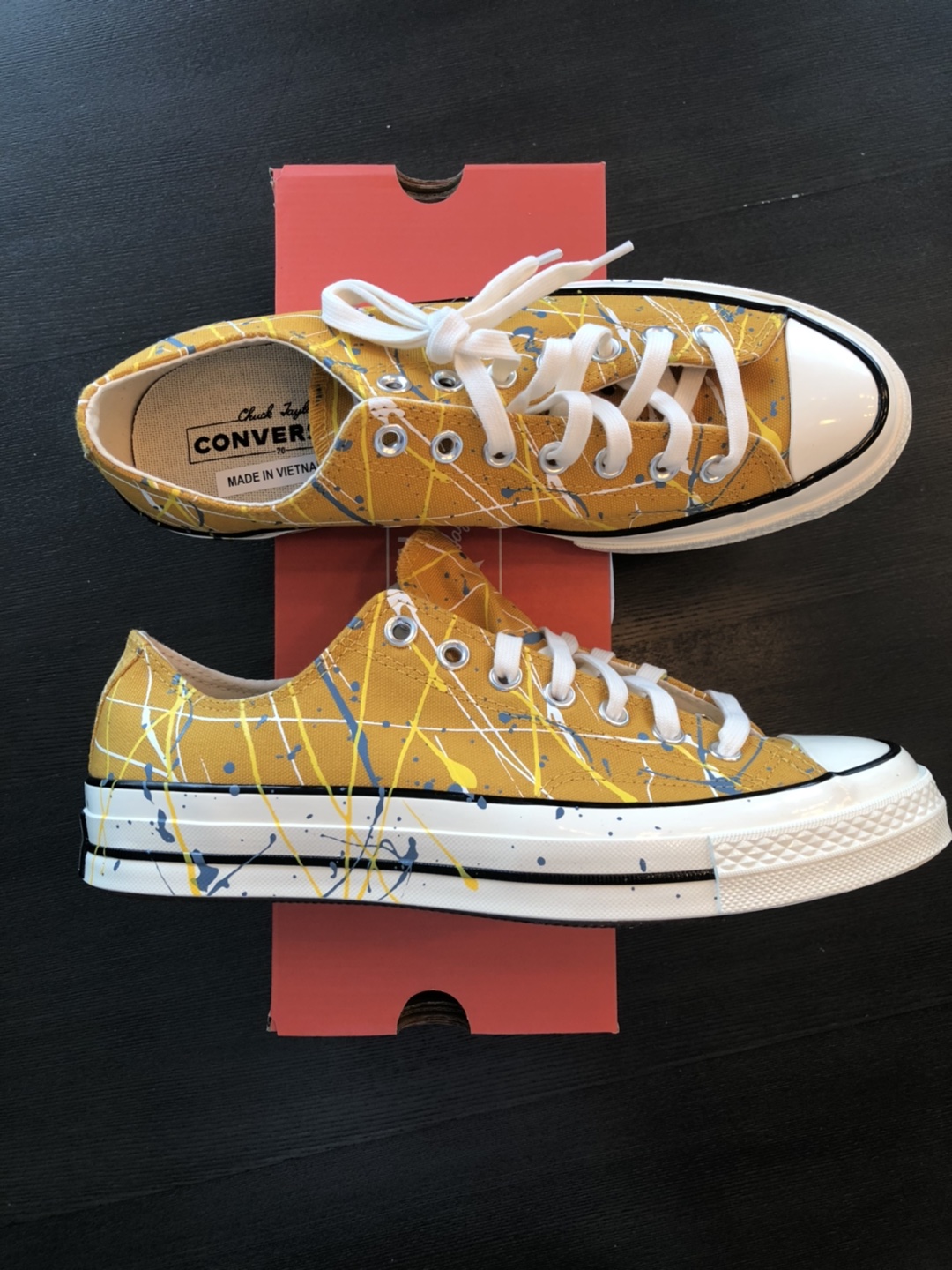 Converse Chuck 70 ox / sunflower gold sneakers - BRAND NEW thumbnail