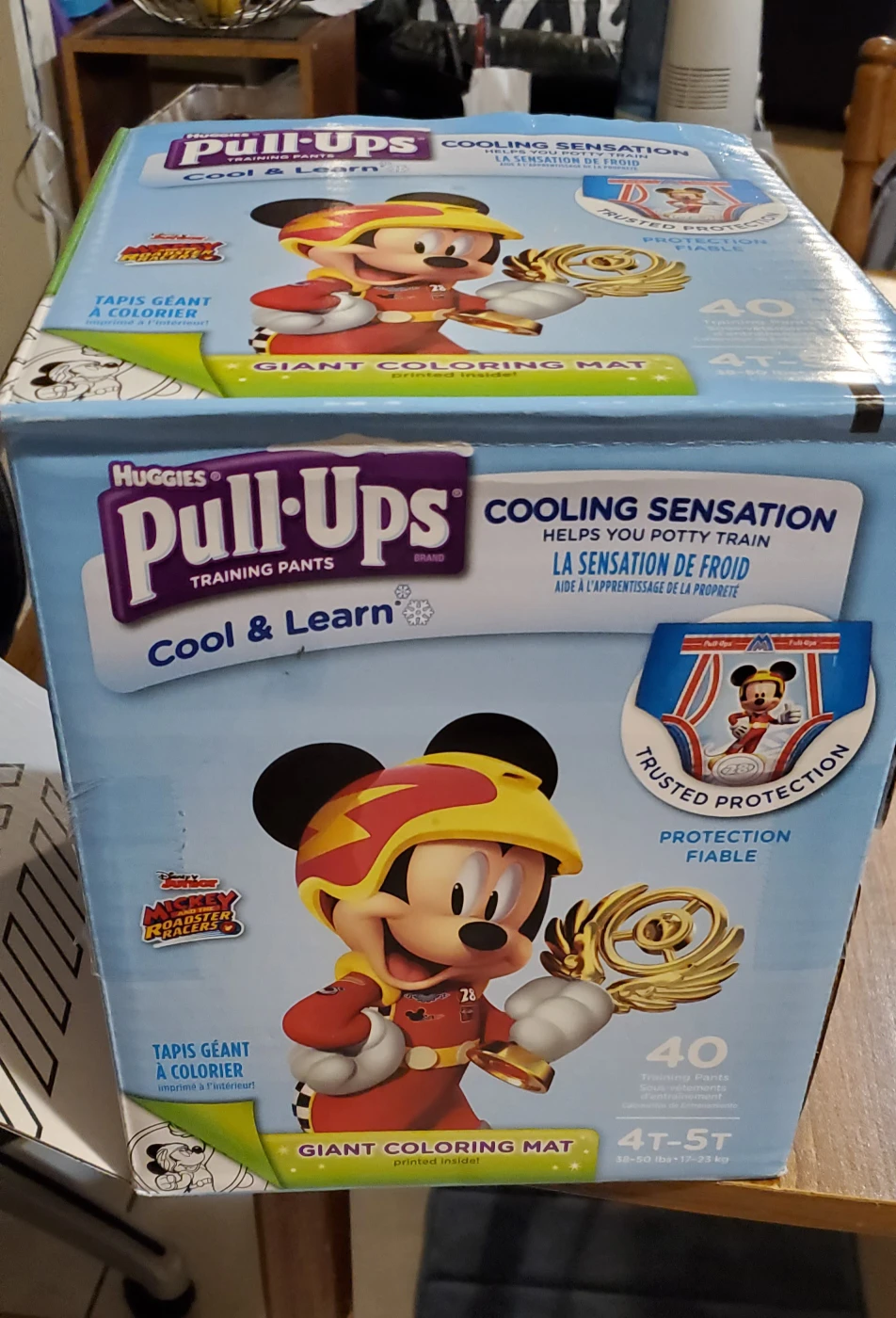 huggies pull ups size 4T-5T - 40pk thumbnail
