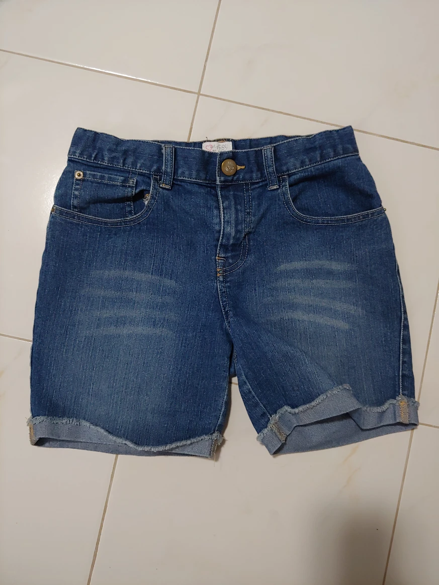 girls jeans shorts thumbnail