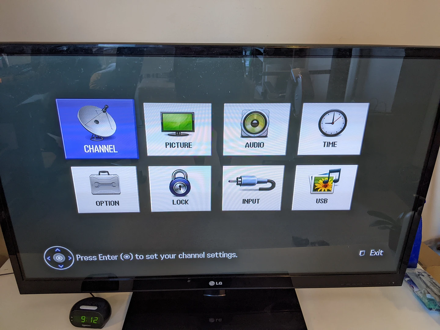 TV 50" LG + remote