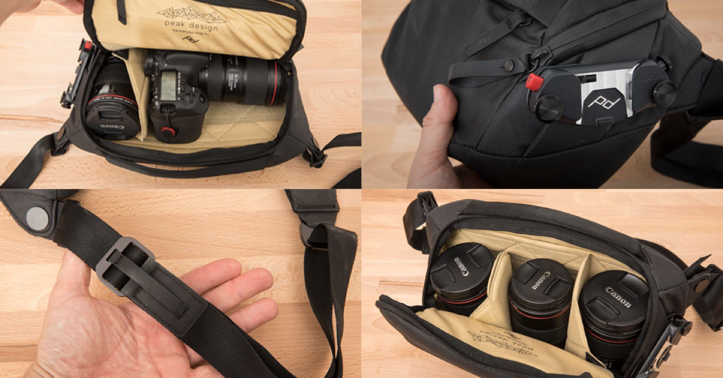 Peak Design 5L waterproof Sling camera bag