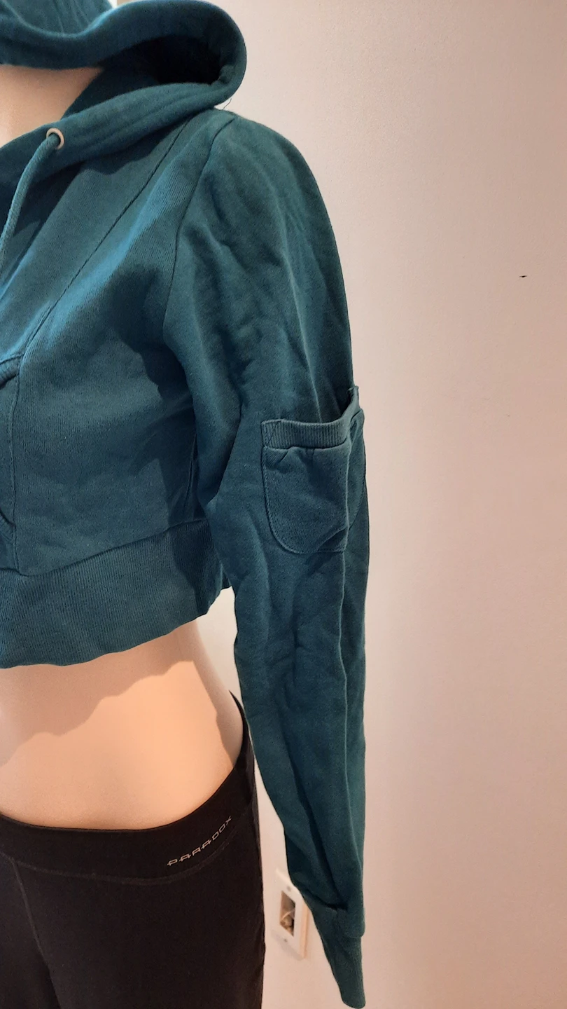 open front hooded cardigan size s image indicator(2)