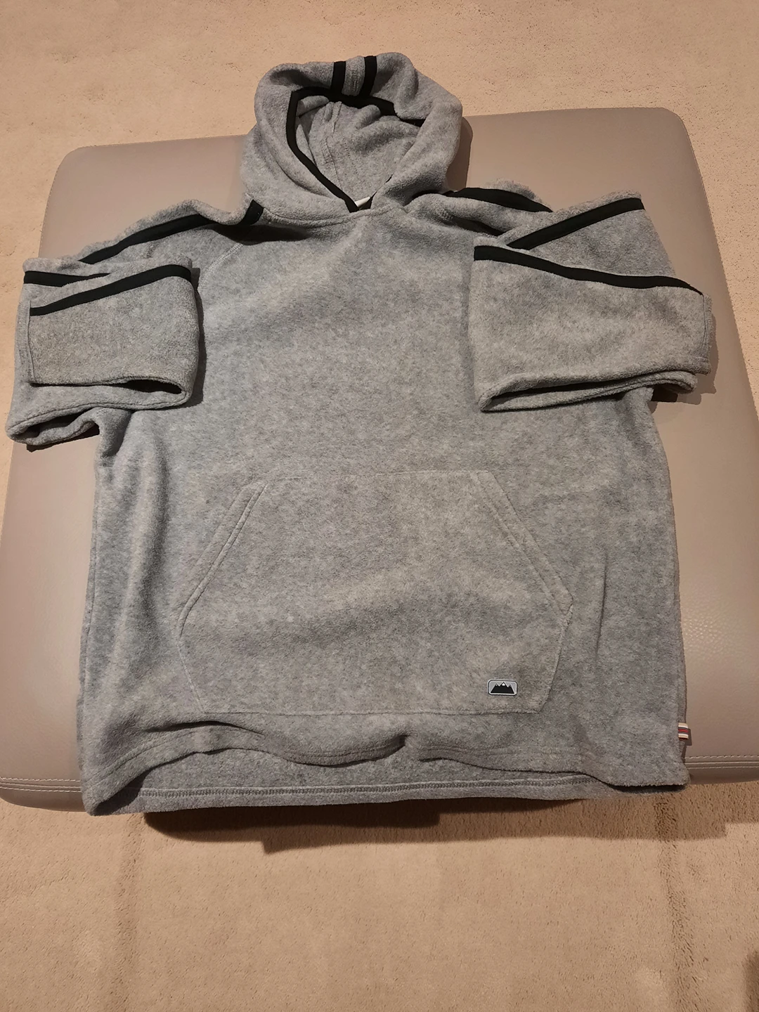 b/new teen boy fleece hooded top thumbnail