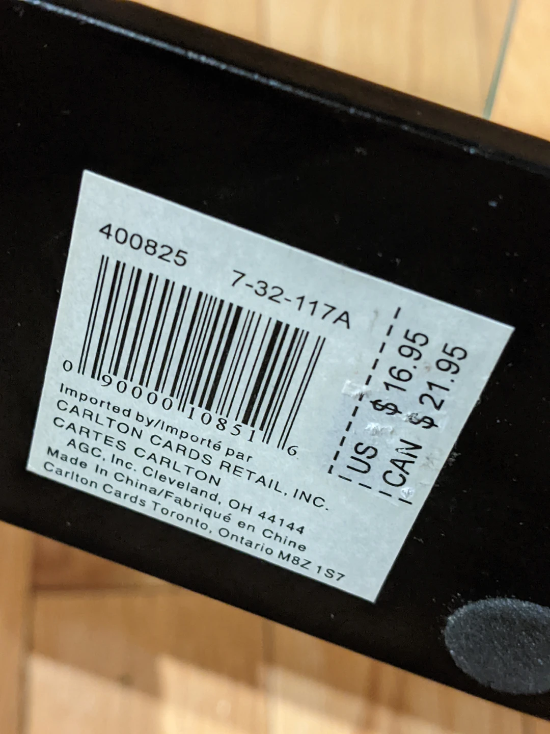 "Friends" table ornament from Carlton Cards Toronto image indicator(2)