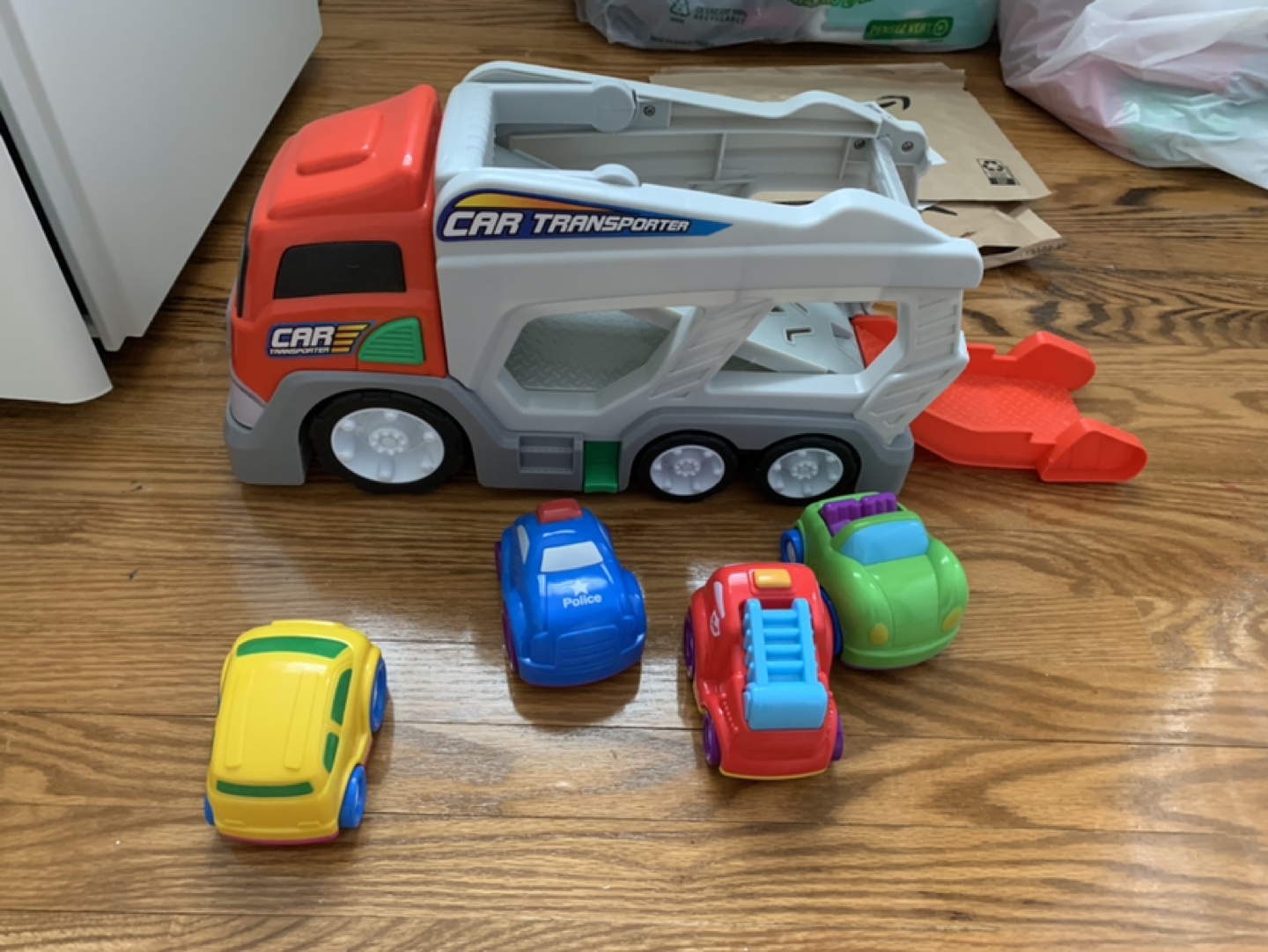 Car transporter toy