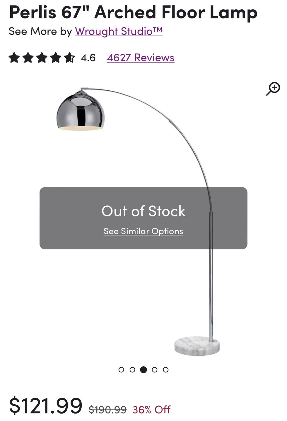 NEW floor lamp in a box from Wayfair - photo 2