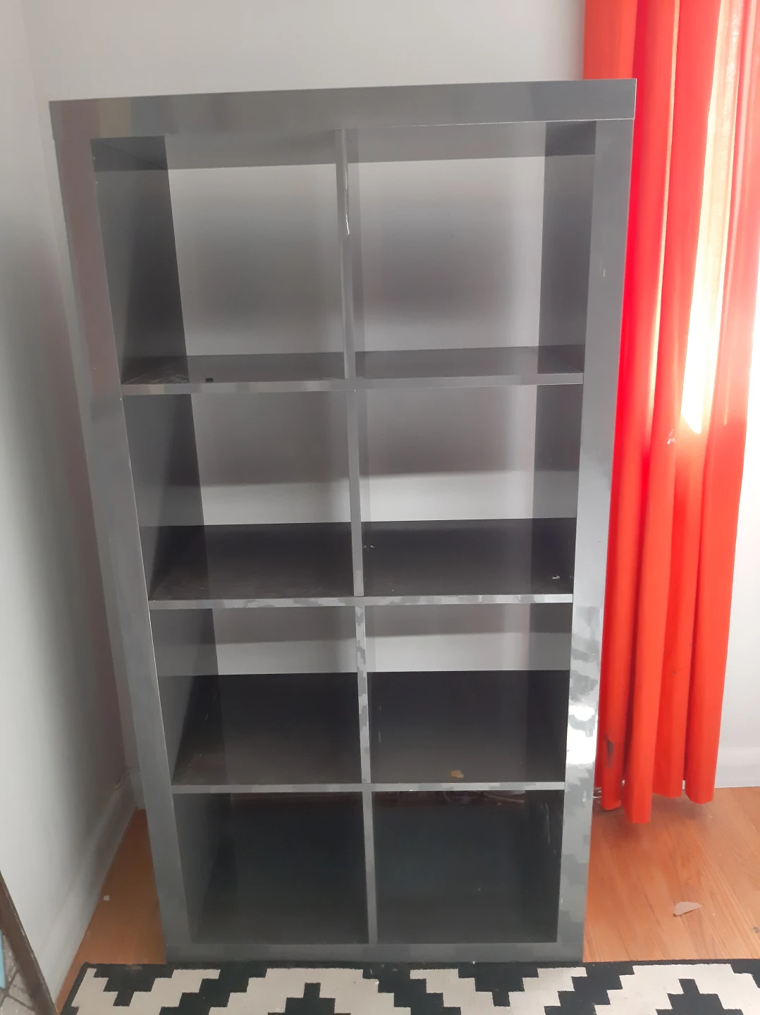 IKEA bookshelf, Grey glossy, Like NEW