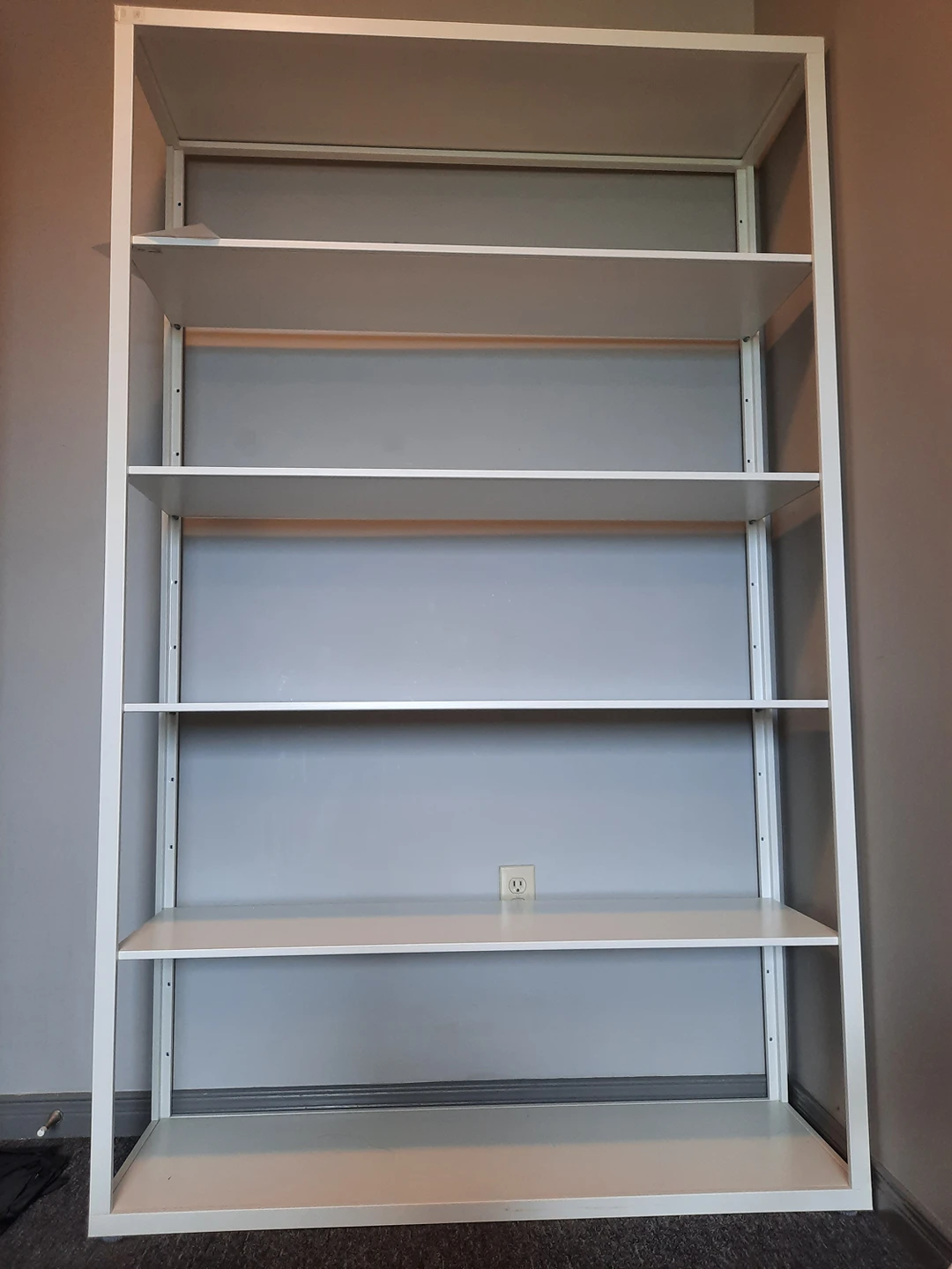 Ikea FJALKINGE metal shelving unit
