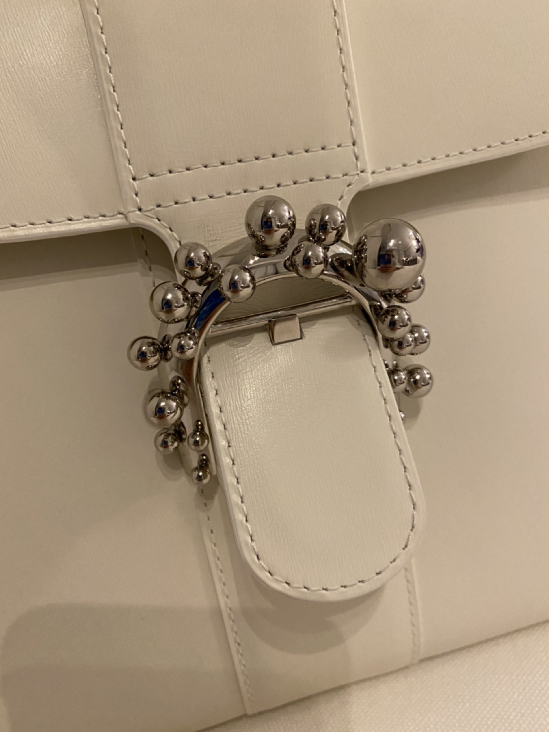Delvaux brilliant bag ivory medium calf limited edition - photo 3