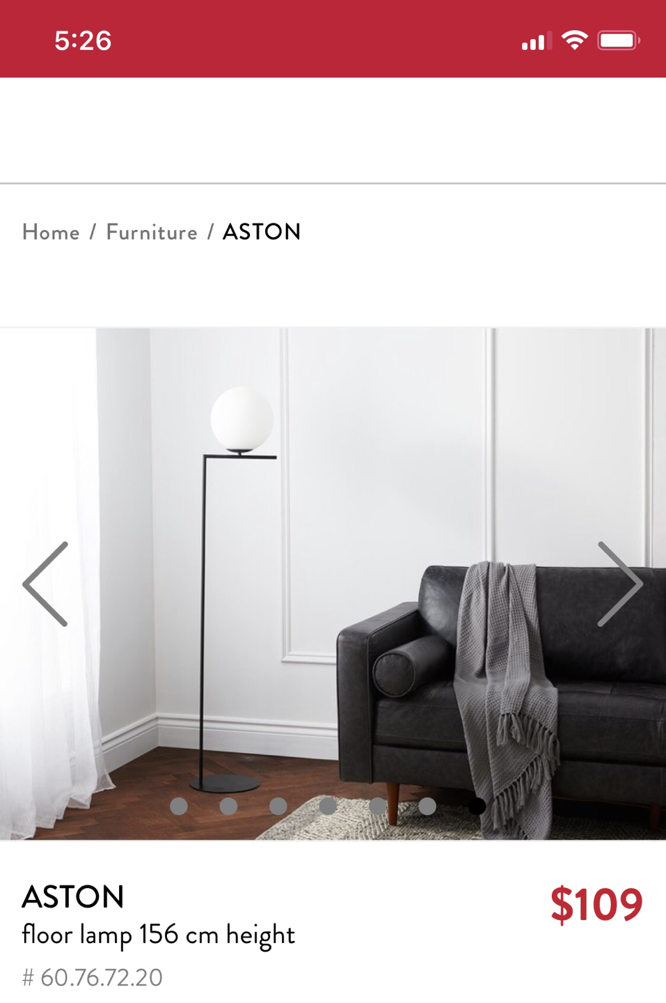 Structube Aston Floor Lamp - photo 3
