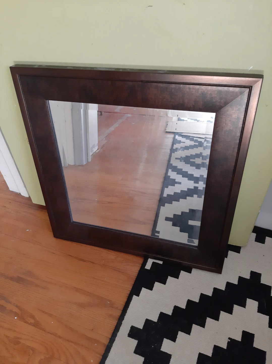 Mirror, square, #freecycle