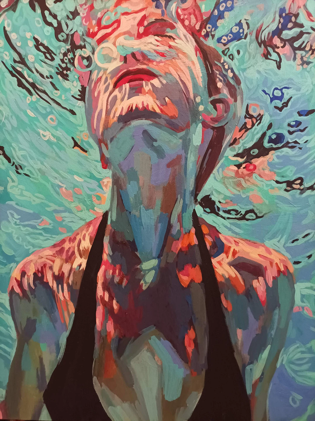 original oil painting 26" by 36" image indicator(5)