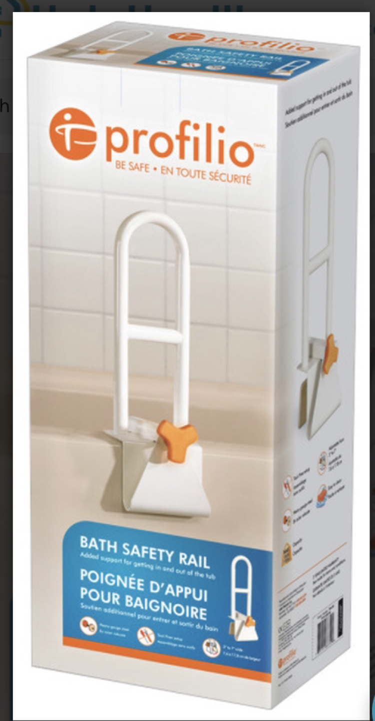 New Profilio Steel Bath Safety Rail
Still in the box
