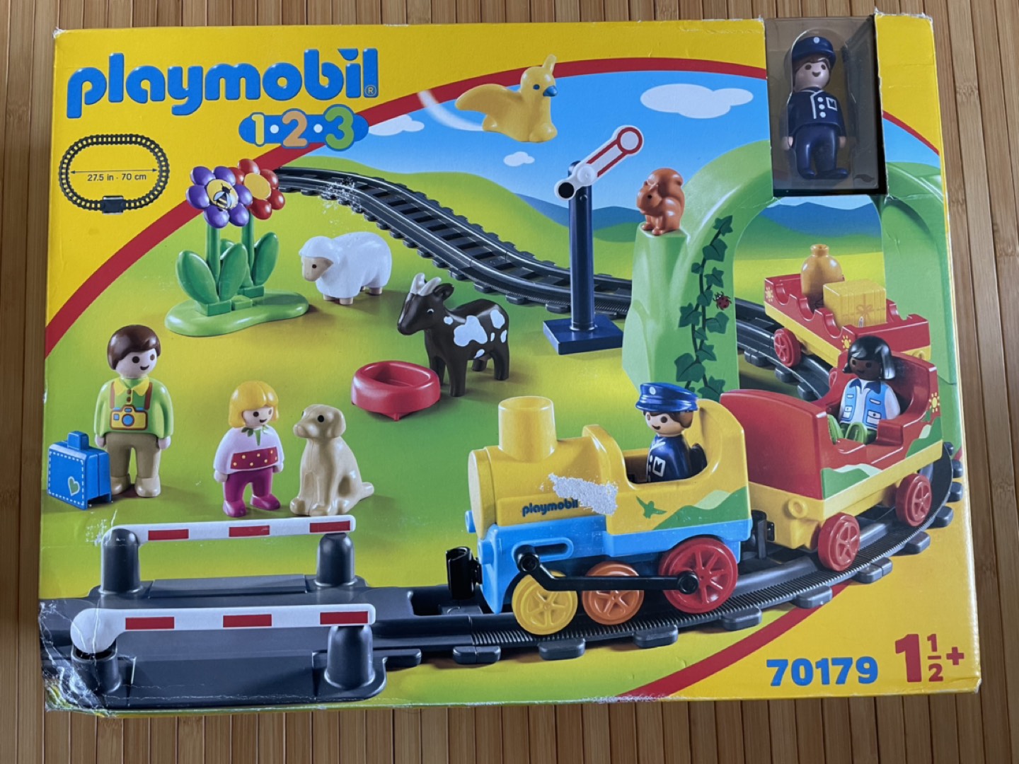Playmobil 123 My first train set. 70179 thumbnail