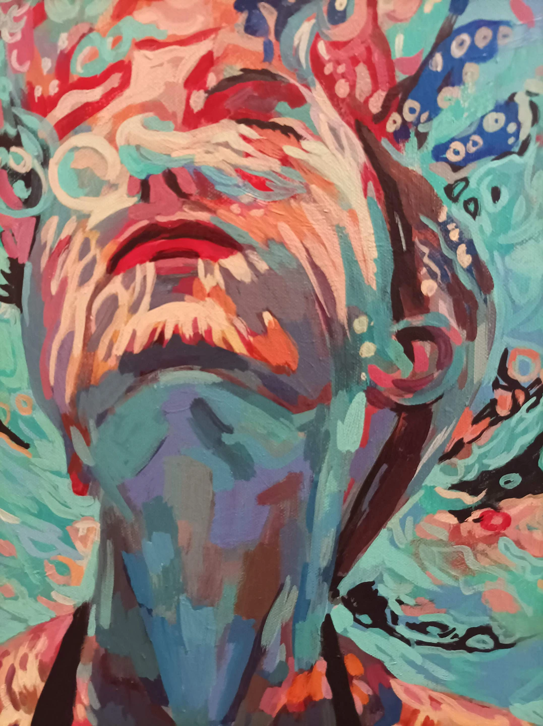 original oil painting 26" by 36" image indicator(8)