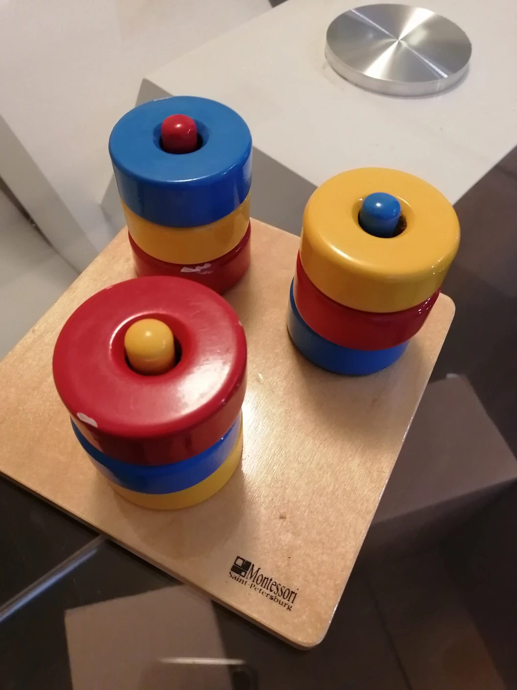 Montessori wooden material