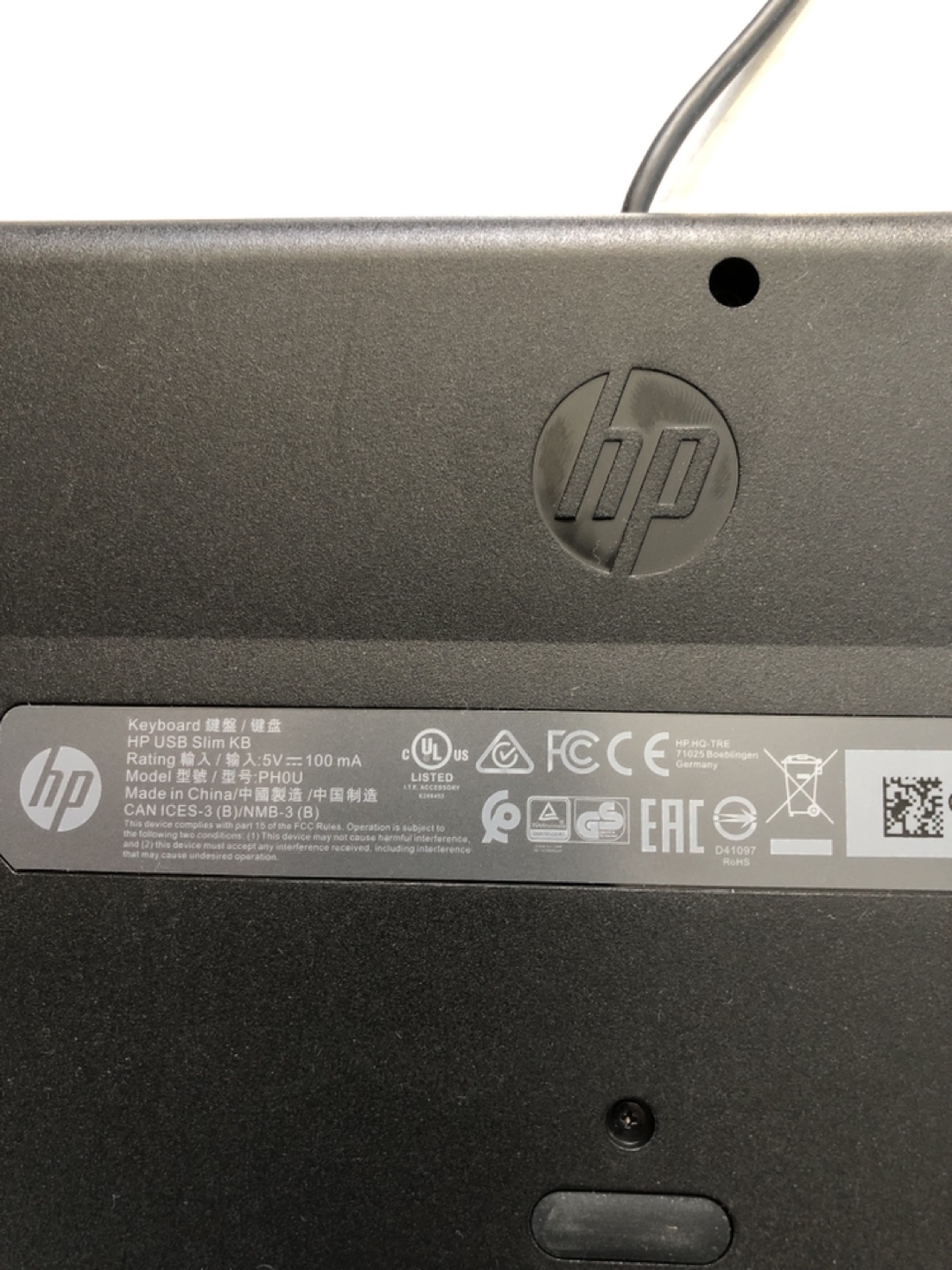 HP keyboard - photo 2