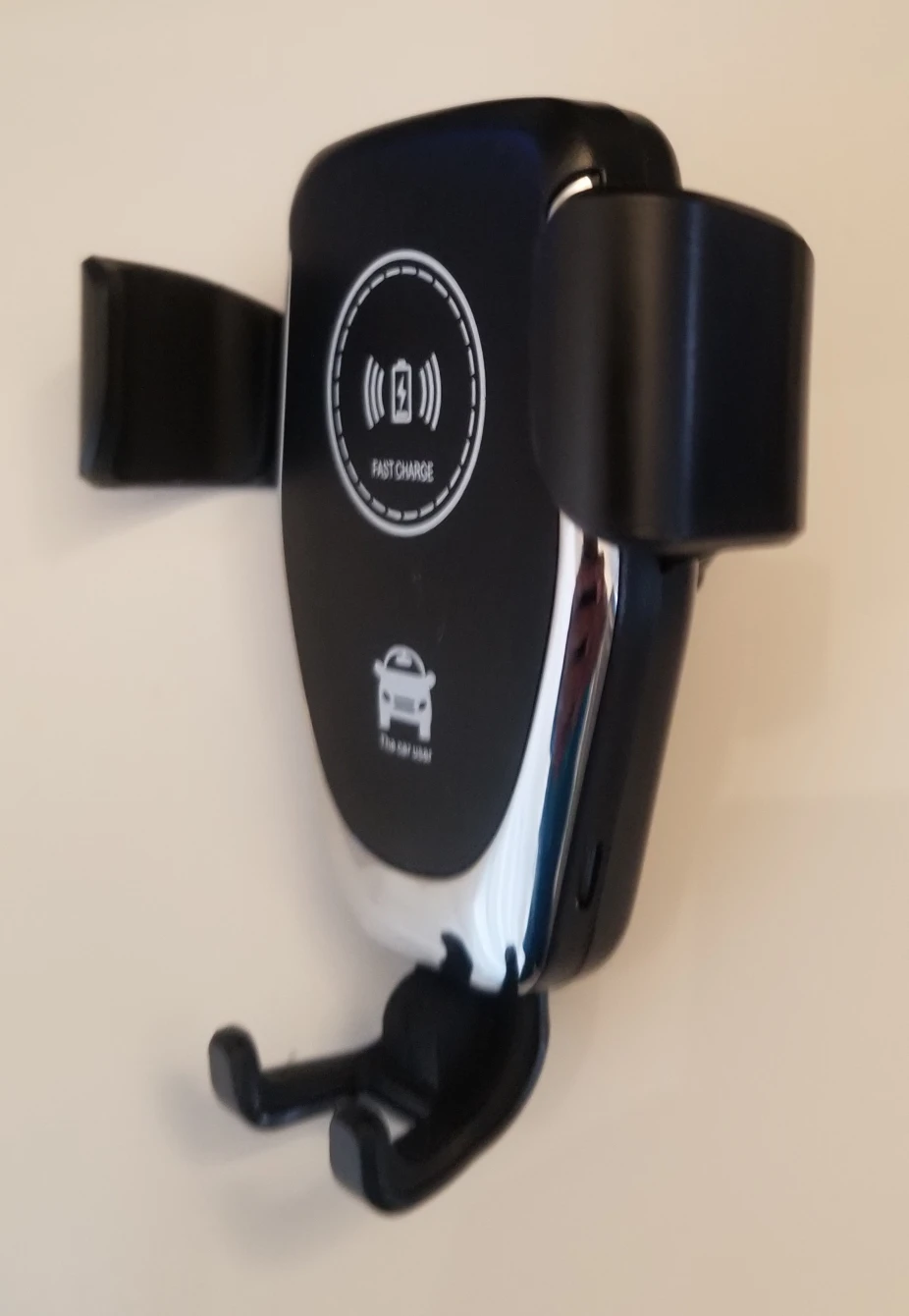 15W QI Car Phone Holder with Wireless Charging - photo 2
