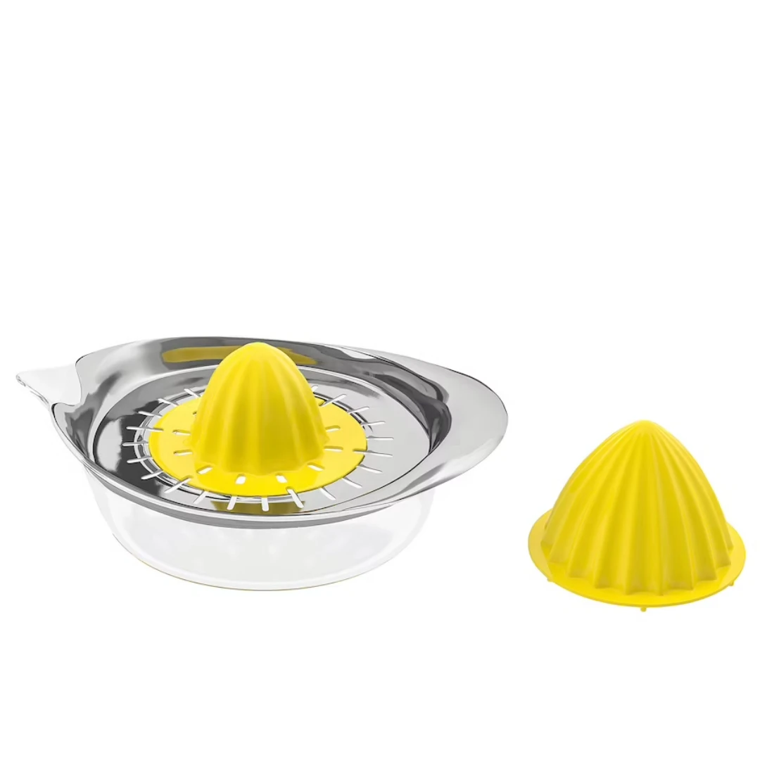 SPRITTA
Citrus squeezer, transparent/yellow Stainless steel