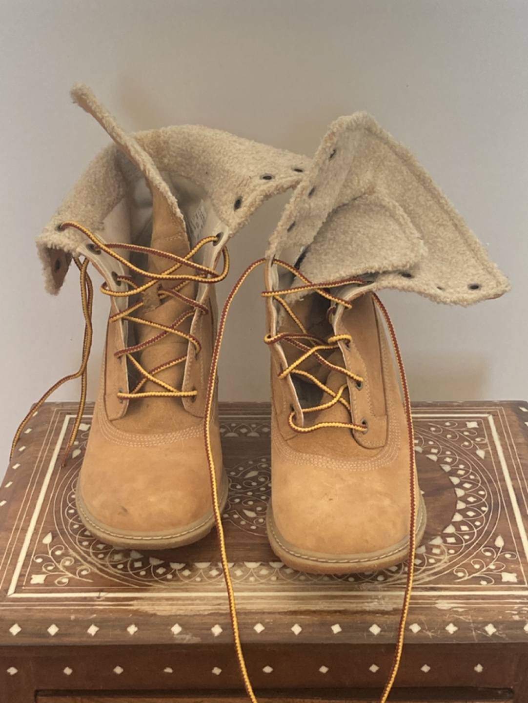 Timberland boots, good condition ,size 8