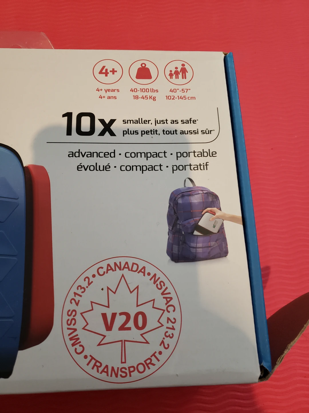 Portable Booster seat Usable until 2023.10 - photo 3