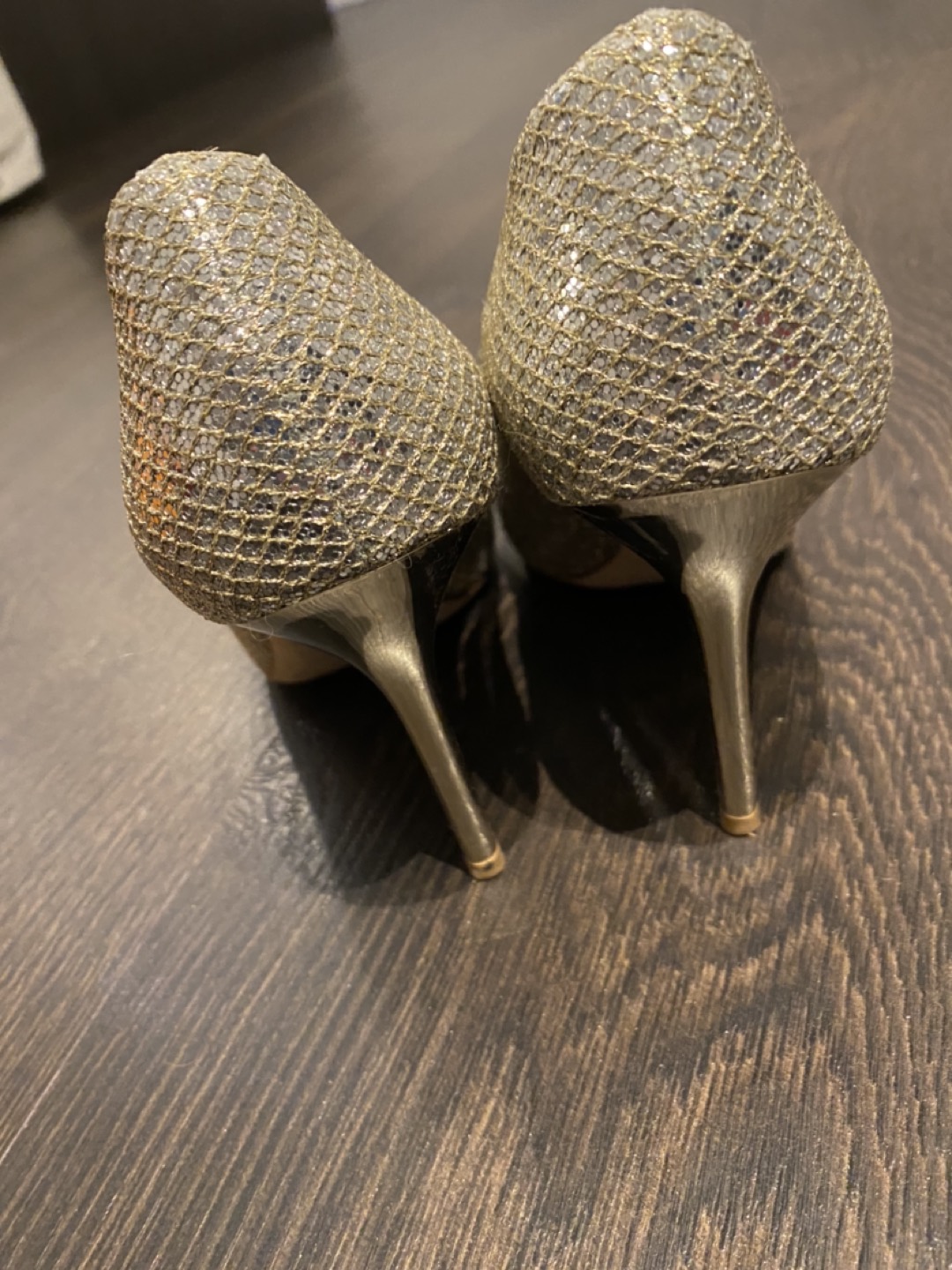 Jimmy Choo Shining Gold High Heels - photo 3