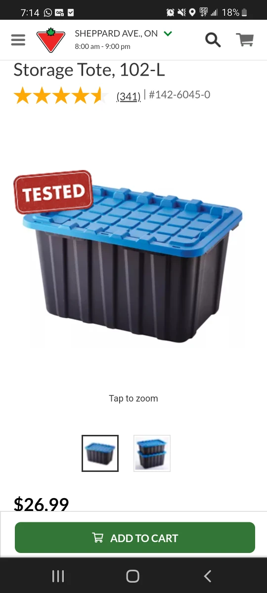 Mastercraft 102L Storage Bins - photo 3