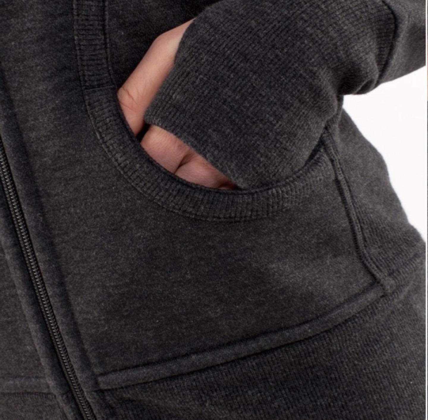 Lululemon Grey Scuba Hoodie Size 4 🥇 image indicator(6)