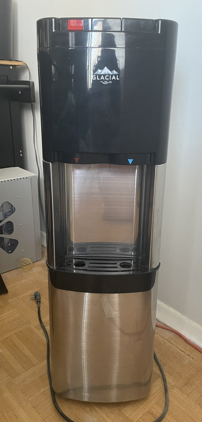 Glacial Hot/Cold Water Cooler 
Dispenser