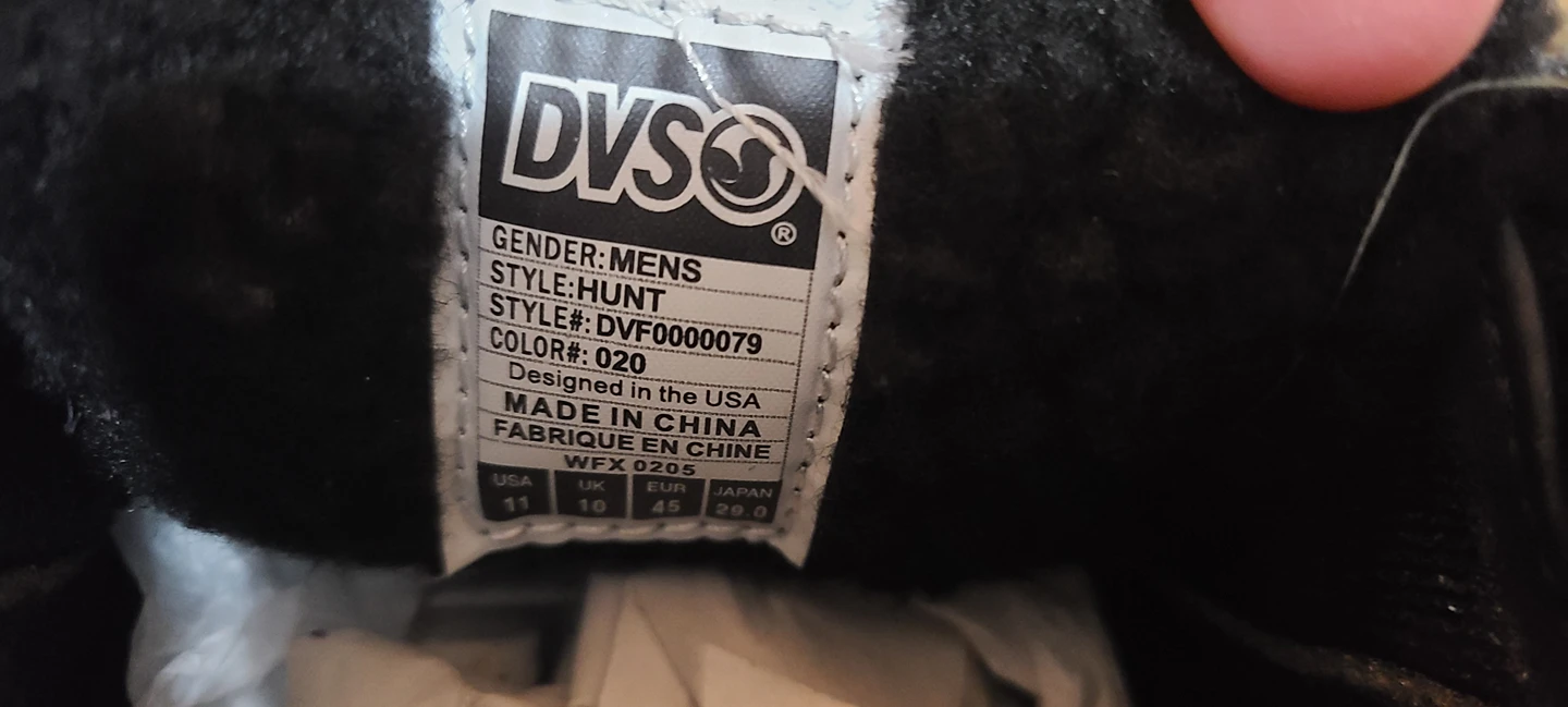 DVS HUNT GREY SUEDE SNOW - photo 5