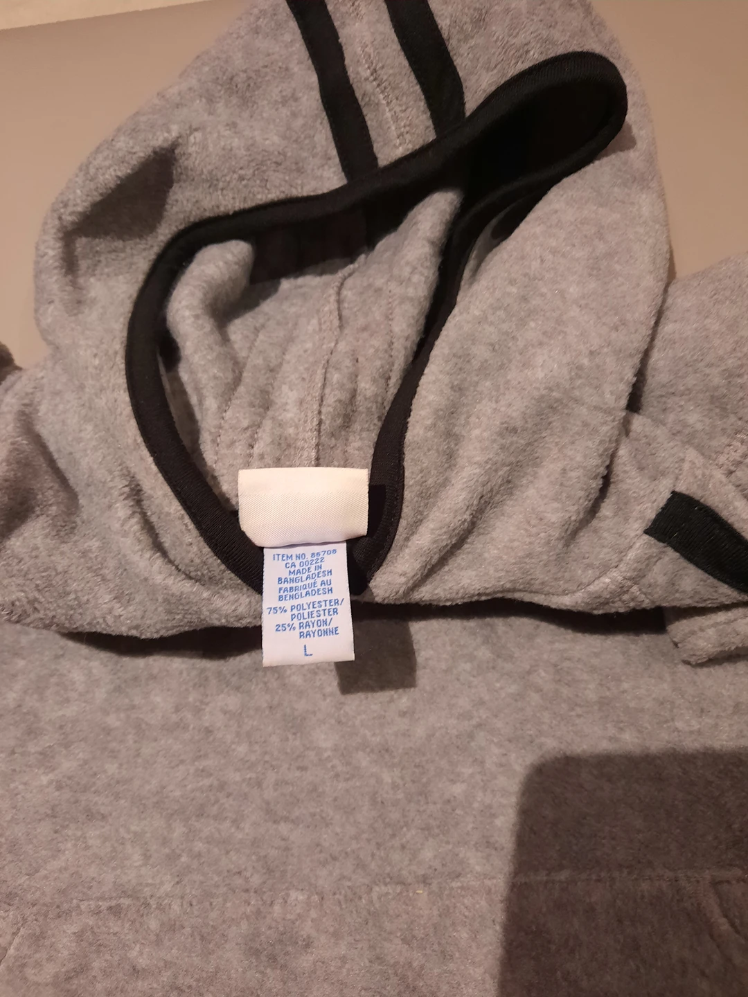 b/new teen boy fleece hooded top - photo 2
