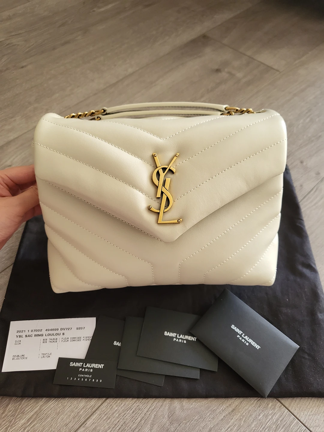 Authentic Saint Laurent LOULOU small bag thumbnail