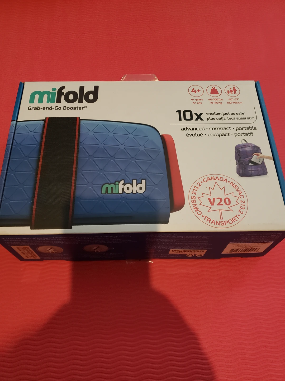 Portable Booster seat Usable until 2023.10