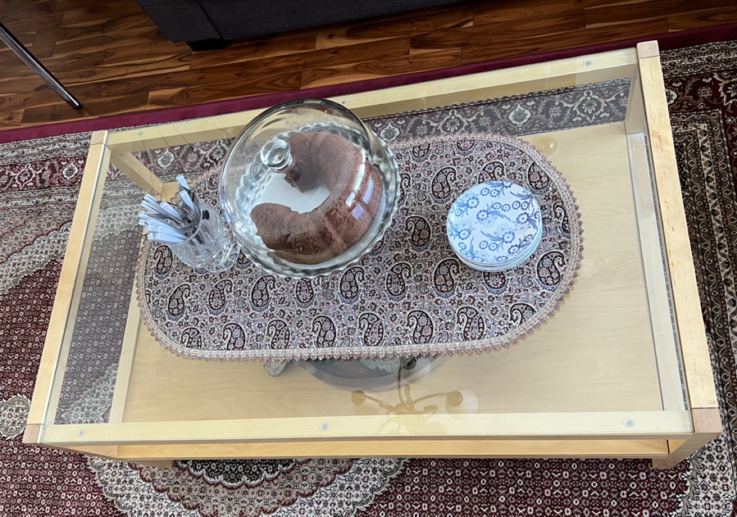 IKEA RECTANGULAR COFFE TABLE - photo 4