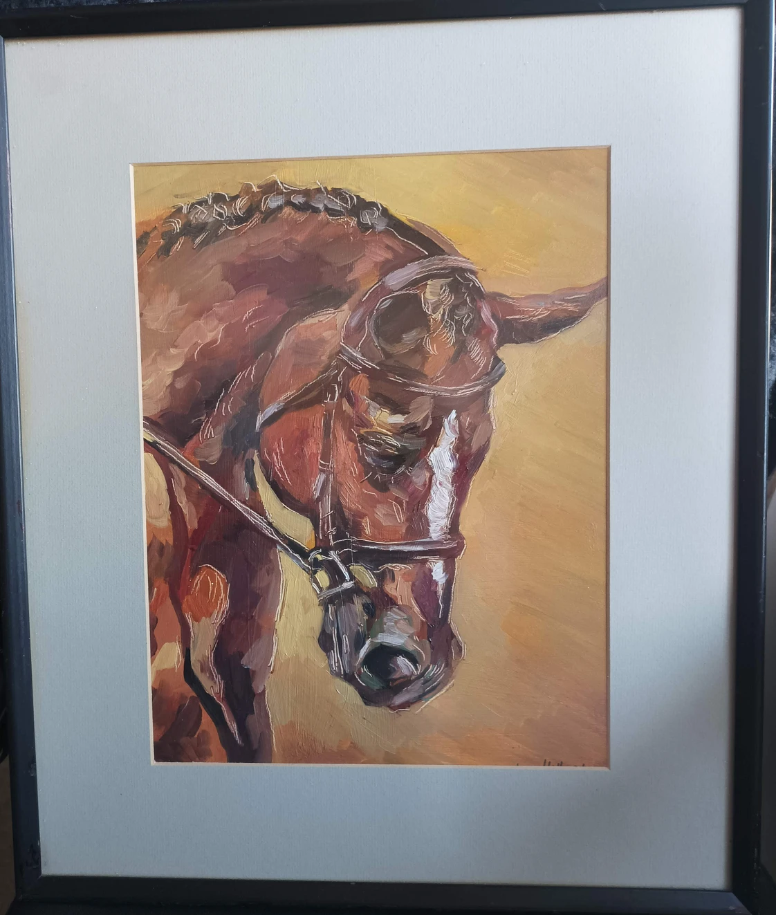 original oil painting 11" by 14" on canvas board thumbnail