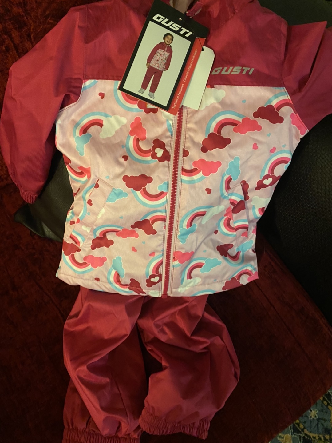 Gusti girls rain suit 🥇 image indicator(5)