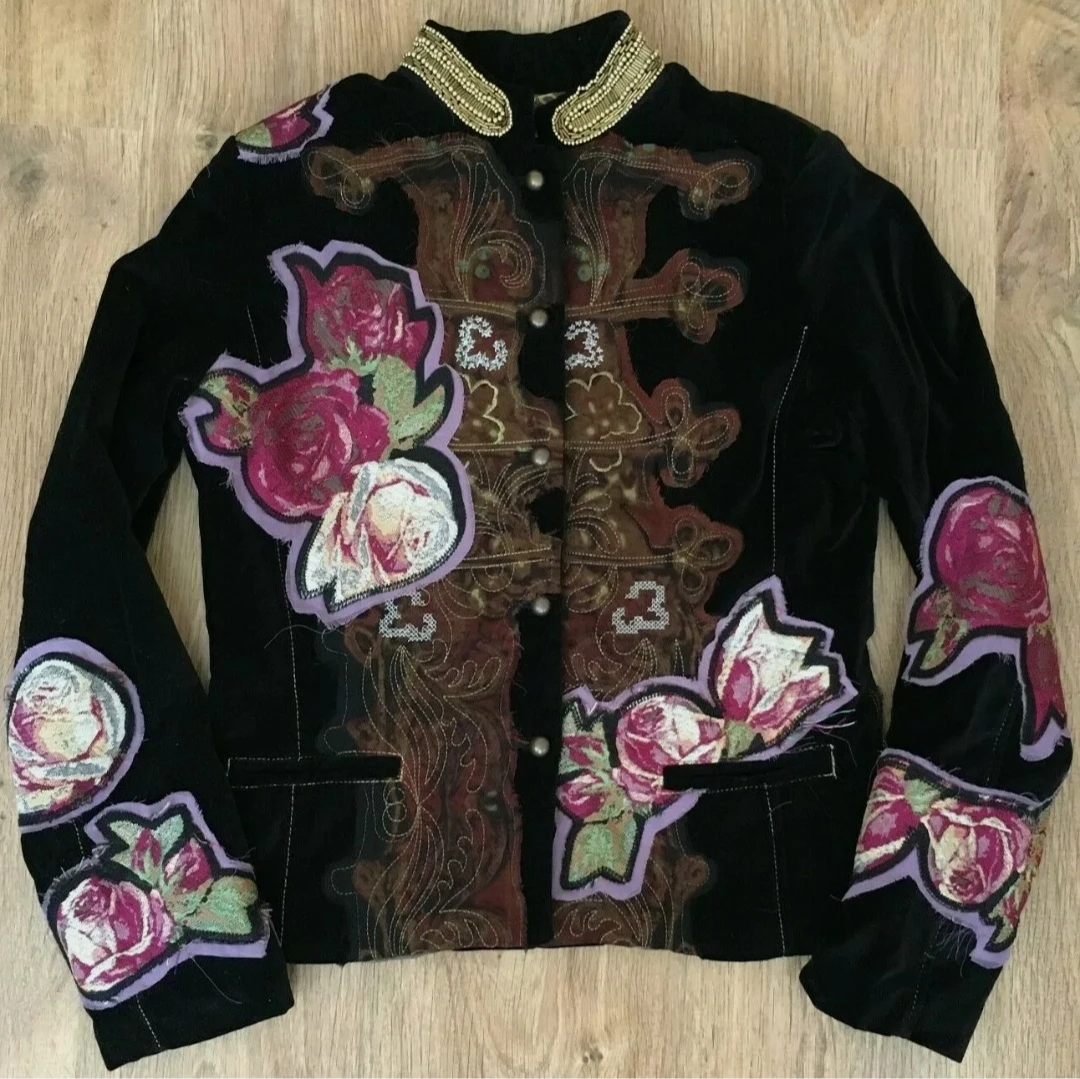 Desigual Women Embroidered Jacket thumbnail
