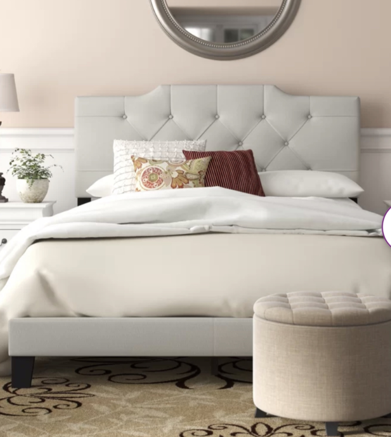 Wayfair full size bed frame