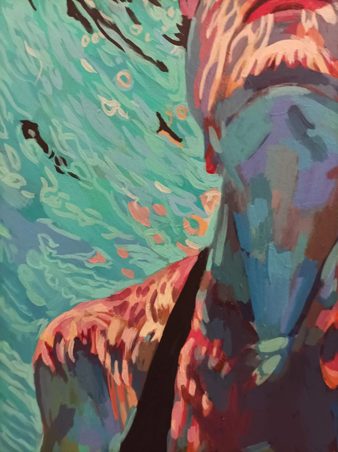 original oil painting 26" by 36" image indicator(9)