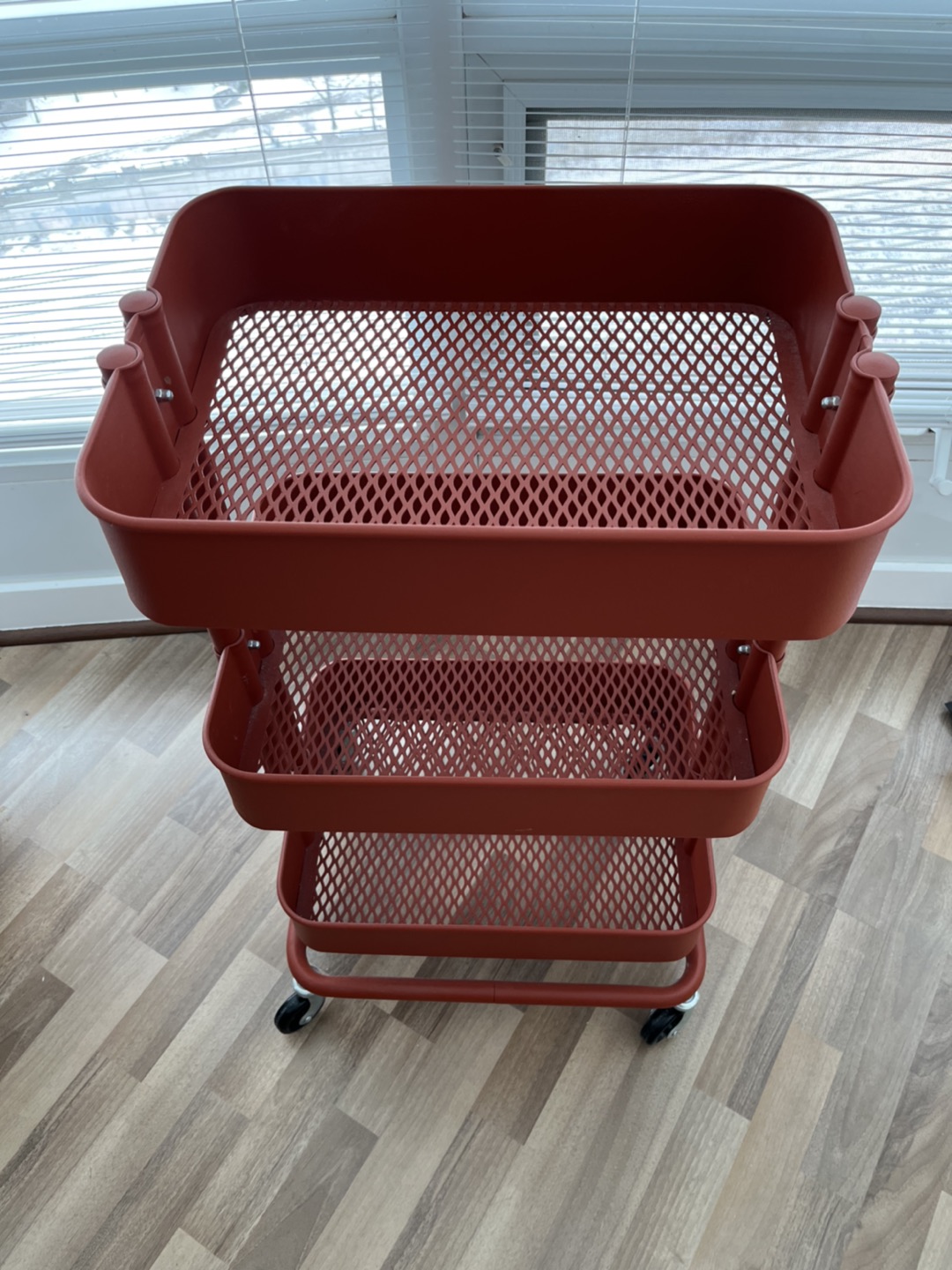 ikea Raskog utility cart… deep orange thumbnail