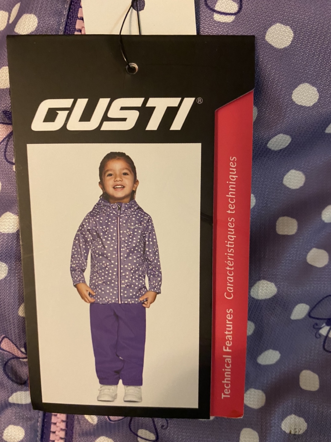 Gusti girls rain suit 🥇